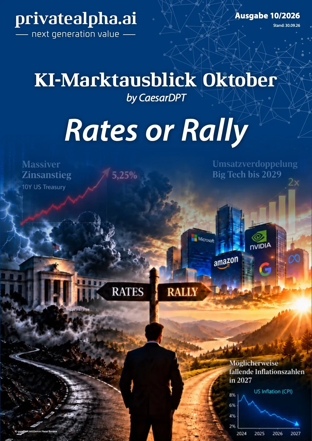 Titelseite des KI-Marktausblicks Oktober 2026